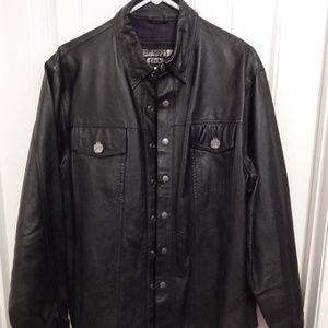 BIKERS CLUB LEATHER JACKET